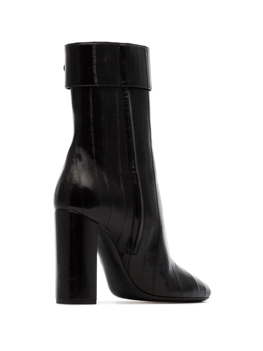 Saint Laurent Joplin Eel Leather Boots - Picture 2 of 10